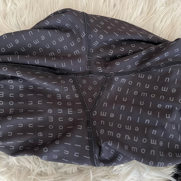 {Lululemon} Wunder Train High-Rise Tight 25" in Mirrorify Black Multi - Womens 6 - Picture 9 of 11